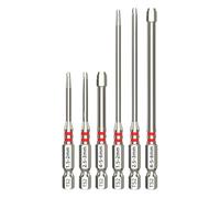 Sechskant Schraubendreher Bit Set - 6 Stück Magnetische S2 Stahl Bohrer Bits | 1.5-6mm Schrauber Aufsätze Für Möbel Montage Holzarbeiten Heimwerken Reparatur Werkzeug Stahl Bohrer Bits Schrauber