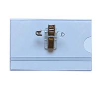 Seco Combi Clip & Pin insignia 90 x 55 mm, 25 unidades