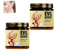 Seco de res, cuidado de la piel de sebo de res, bálsamo de miel de sebo batido, hidratante de sebo de res, hidratante de sebo de res, bálsamo de sebo y miel, sebo de res batido y bálsamo de miel, sin