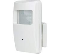 Seco-Larm EV-Y6501-A3WQ 4 en 1 HD Cámara PIR encubierta, blanca, lente estenopeica de 3.7 mm, CMOS de 1/2.8 pulgadas, resolución de 1440p, reducción de ruido digital 2D, diseño de perfil bajo, 18 LED