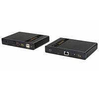 Seco-Larm MVE-AH1E1-42UQ 4K @60Hz HDMI a través de un solo extensor Cat6 con USB 2.0 KVM y Loop-Out; alcance de hasta 70 m); conecta equipos HDMI utilizando cable UTP Cat6 de bajo costo