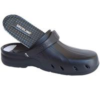 Secolino Zuecos Sanitarios Clog Shoe (Negro, Sistema Tallas Calzado EU, Adulto, Números, Mediano, 36)