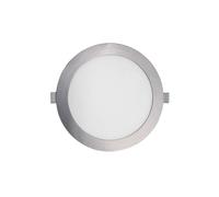 SECOM Downlight LED Empotrable Redondo 24W 2400lm Ø22.4cm 4000K Cromo IP44 30000H