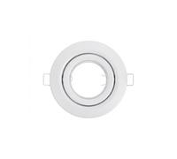 Secom Portalámpara Empotrable Circular Ajustable Casquillo GU10 IP20 Blanco Ø10.1x4cm SECOM