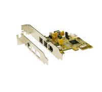 Secomp EX-16415 - Accesorio (PCIe, IEEE 1394/Firewire, 0,8 Gbit/s, Gris, Amarillo, Windows 2000 Server, Windows Server 2003, Windows Server 2008, 6,5 cm)