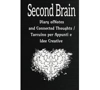 Second Brain: Diary of Notes and Connected Thoughts | Taccuino per Appunti e Idee Creative: Journal Organizer for Note Taking, Reflections and ... | Sketchy Notebook for Ideas and Productivity