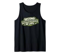 Second Fermentation Is Life Kombucha SCOBY Brewer Gift Camiseta sin Mangas