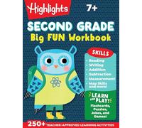 Second Grade Big Fun Workbook: 256-Page Skills Workbook for Grade 2, Language Arts, Math, Social Studies and More School Practice Activities (Highlights Big Fun Activity Workbooks)