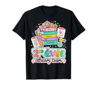 Second Grade Dream Team Back to School 2nd Grade Teacher Camiseta