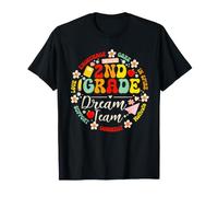Second Grade Dream Team Back to School 2nd Grade Teacher Kid Camiseta