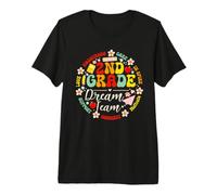 Second Grade Dream Team Back to School 2nd Grade Teacher Kid Camiseta Premium