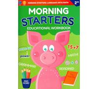 Second Grade Includes: Reading, Grammar, Math & More - Morning Starters Educational Workbooks - v20