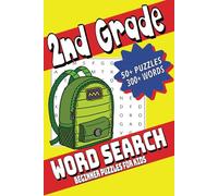 Second Grade Word Search Puzzle Book: Word Searches with Easy to Read Print about Learning, Education, Vocabulary and More |6X9 inches, 110 pages| 50+ ... Gift for Vacations, Holidays and Free Times