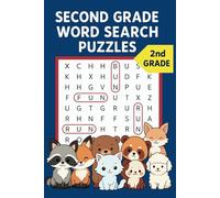 Second Grade Word Search Puzzles: Fun & Engaging Brain Teasers for Kids - Perfect Activity Book for 7-8 Year Olds