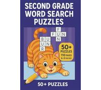 Second Grade Word Search Puzzles: Fun & Engaging Brain Teasers for Kids - Perfect Activity Book for 7-8 Year Olds