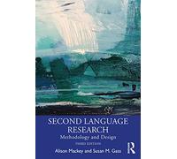 Second Language Research: Methodology and Design