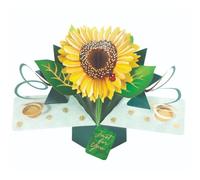 Second Nature - Tarjeta emergente con texto en inglés "Just For You -Sunflower"