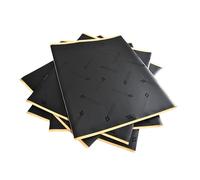 Second Skin, Damplifier Pro, Alfombrilla amortiguadora de sonido de goma de butilo (2 mm), azulejos CLD de 30,5 x 25,5 cm para amortiguar el sonido del automóvil, 0,5 m2, 6 azulejos