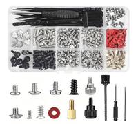 Seconero 422 Piezas Kit de tornillos de ordenador, Tornillos Espaciadores #6-32 Macho a M3 Hembra para Disco Duro, Tornillos Standoffs, para disco duro, caja, placa base PC, ventilador, CD-ROM, SSD