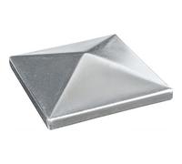 secotec 302315 Tapa para postes de madera (70 x 70 mm Acero Acero Inoxidable