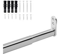 Secotec V105A030S517 - Tubo extensible para armario (90-110 cm), color plateado