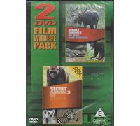 Secret Animals of USA and Canada & Secret Animals of Africa - 2 DVD Film Wildlife Pack