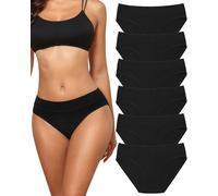 SECRET AROMA 7 Pack Biancheria Intima Delle Donne di Cotone Biancheria Intima Classica Mid Waist Donne Comfort Brief Morbido Stretch Slip