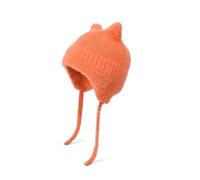 SECRET AROMA Gorro de Invierno para bebé niña con Doble pompón, cálido, con Lazo, para Esquiar, de 1 a 6 años