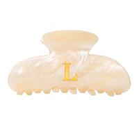 SECRET AROMA Pinzas para el cabello con letras acrílicas para mujer, grandes, con purpurina, elegantes y duraderas, para niñas