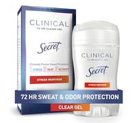 Secret Clinical Strength Clear Gel Women's Antiperspirant and Deodorant Stress Response, 1.6 Ounce by Secret