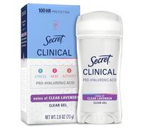 Secret Clinical Strength Clear Gel Women's Antiperspirant & Deodorant Ooh-La-La Lavender Scent 2.6 Ounce by Secret