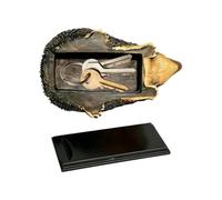 Secret Container - Resin, Hedgehog Shape, Pull-Out Key Holder | Hidden Storage Box, Spare Key Safe, Garden Ornament For Home, Office, Entryway, Backyard And Lawn Decor