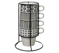 Secret de Gourmet - 4 tazas con bohemia rack