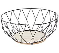 Secret De Gourmet 76305 Frutero Metálico Baltik, 28 cm, Gris