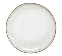 Secret de Gourmet - Juego de 6 platos planos d 26,5 flor gris