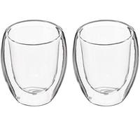 Secret de gourmet - lote de 2 tazas esp doble pared 8cl