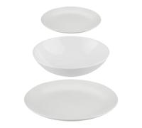 Secret de gourmet - servicio blanco de 18 piezas