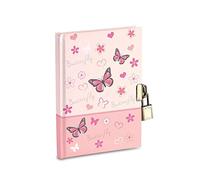 Secret Diary 14.5 x 18 cm with Metal Lock and 2 Keys