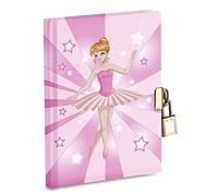 Secret Diary 14.5 x 18 cm with Metal Lock and 2 Keys