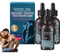 Secret Drops for Strong Men, Secret Happy Drops for Men, Pleasurepeak Oral Drops, Pleasure Peak Secret Potion, Enhancing Sensitivity and Pleasure, Happy Hormones Drops - 30ml (3)