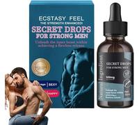 Secret Drops for Strong Men, Secret Happy Drops for Men, Pleasurepeak Oral Drops, Pleasure Peak Secret Potion, Enhancing Sensitivity and Pleasure, Happy Hormones Drops - 30ml (1)