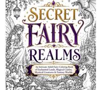 Secret Fairy Realms: An Intricate Adult Fairy Coloring Book of Enchanted Lands, Magical Castles, Mystical Creatures & Fantasy Worlds