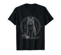 Secret Fox Spirit - Círculos de símbolos mágicos Camiseta