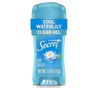Secret Fresh Antiperspirant and Deodorant Clear Gel, Cool Waterlily, 2.6 Ounce