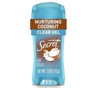 Secret Fresh - Gel antitranspirante y desodorante transparente para mujer, aroma a coco, 2.4 onzas