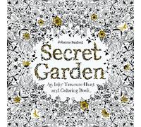 Secret Garden: An Inky Treasure Hunt and Colouring Book: 1