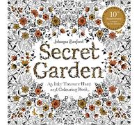 Secret Garden – An Inky Treasure Hunt and Colouring Book – Edición limitada especial 10.º aniversario