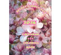 Secret Garden Key 2026: Calendar +++ Coloring Book 1+1
