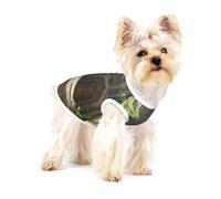 Secret Garden - Ropa para mascotas para perros y gatos, camisas de algodón suave para perros, trajes para gatos, pijamas para cachorros, para perros pequeños como perros salchicha y chihuahuas