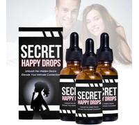 Secret Happy Drops - PleasurePeak Oral Drops, Happy Hormones Drops for Women,Boost Energy Levels, Promoting Relaxation, Promoting Improved Blood Flow. (3Pcs)